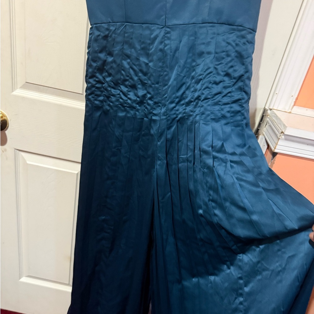 Flor Et.Al Chic Teal Jumpsuit for Women Size 10